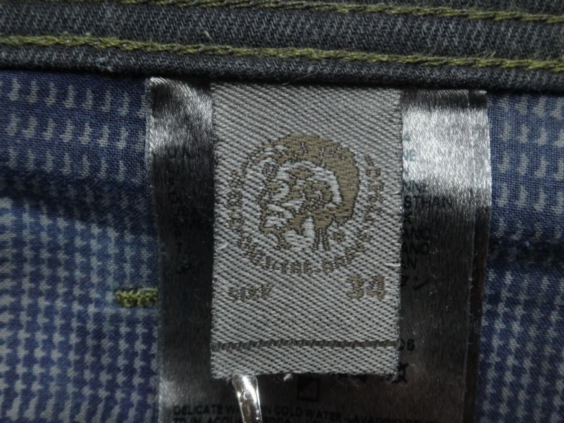 (34-35) 디젤 브래덤 0806Z 레귤러 슬림 데님 크롭 상품이미지9