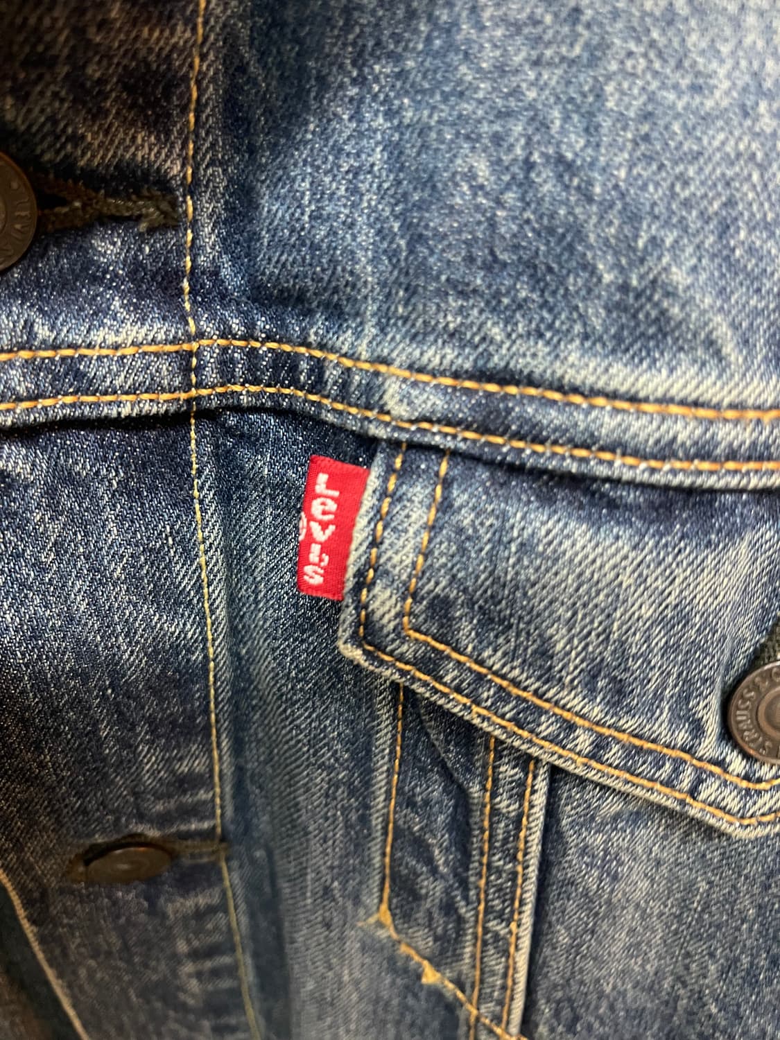 정품 리바이스 데님 자켓 XL 상품이미지6