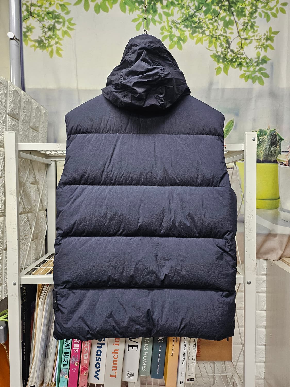 스톤아일랜드 패딩조끼 M 와펜 패딩 베스트 XD29 상품이미지3