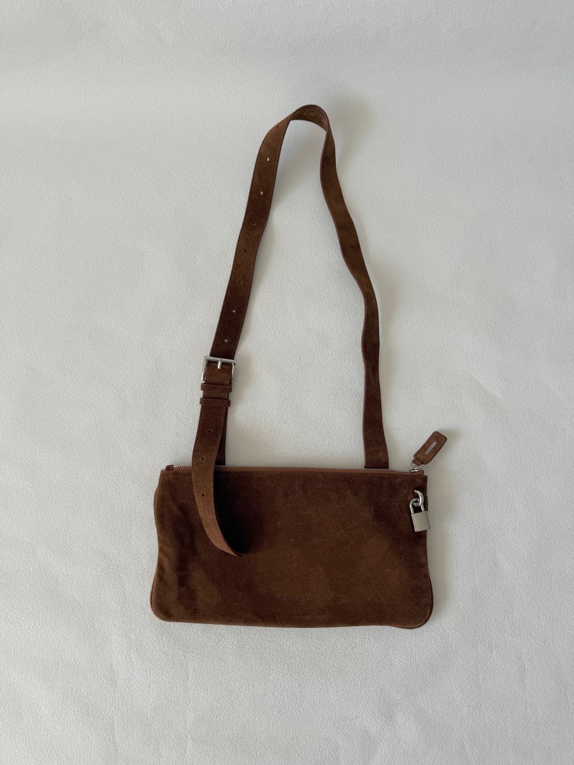 스무스무드(Smooth Mood) 스웨이드 숄더 크로스백 상품이미지1