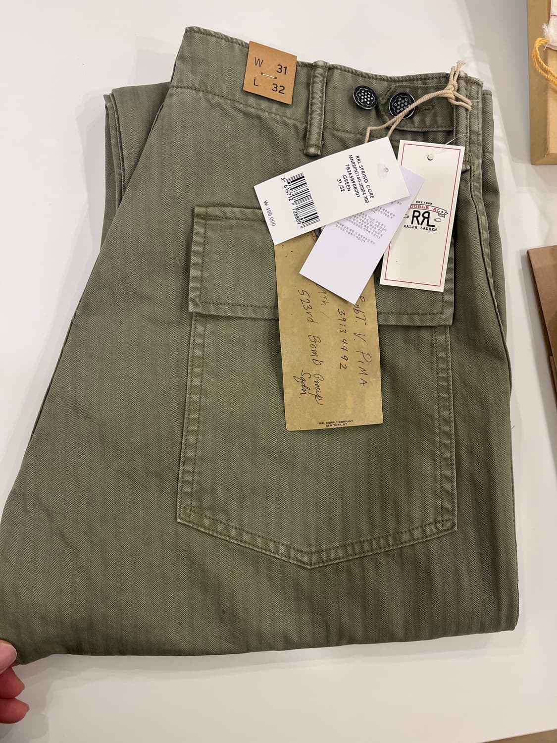 rrl 헤링본 퍼티그 상품이미지5