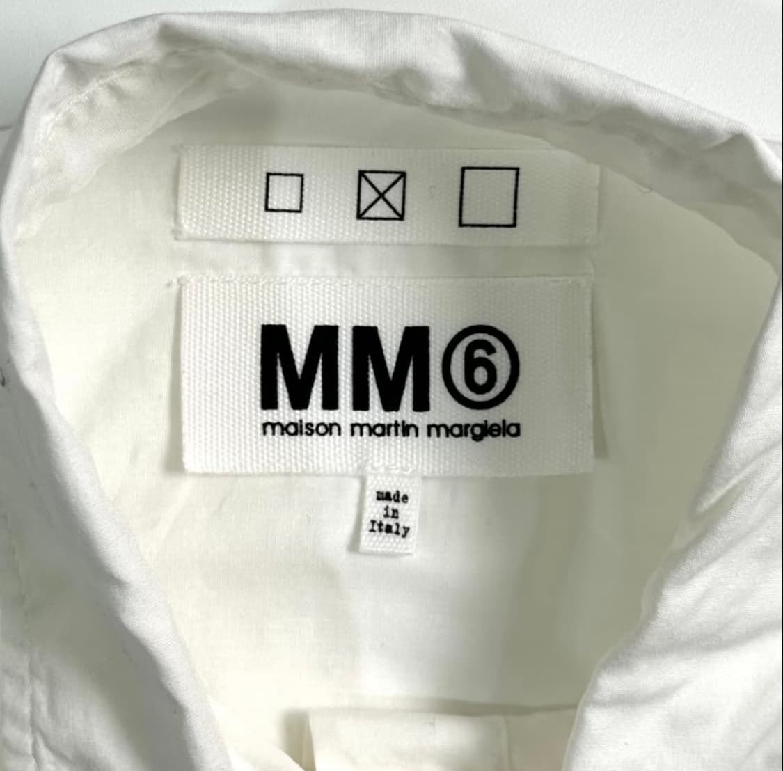 마르지엘라 MM6 화이트 셔츠 (on.120) 상품이미지5