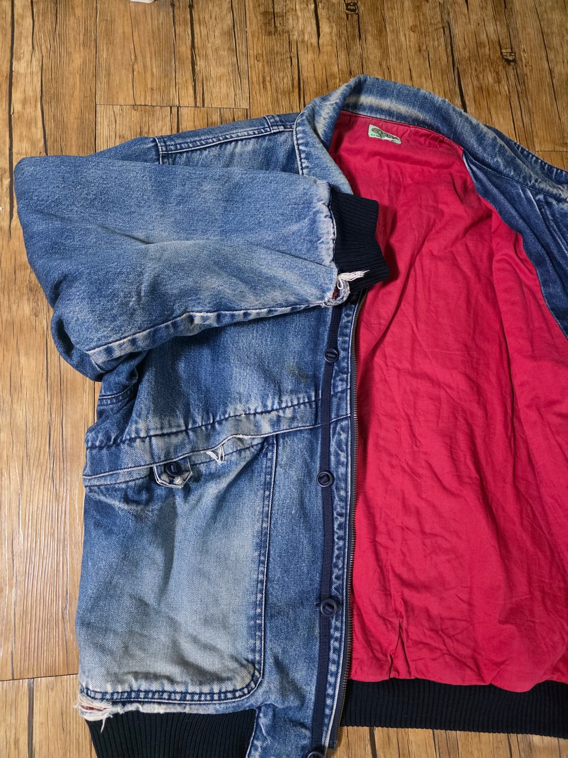 빈티지 데님자켓 상품이미지3