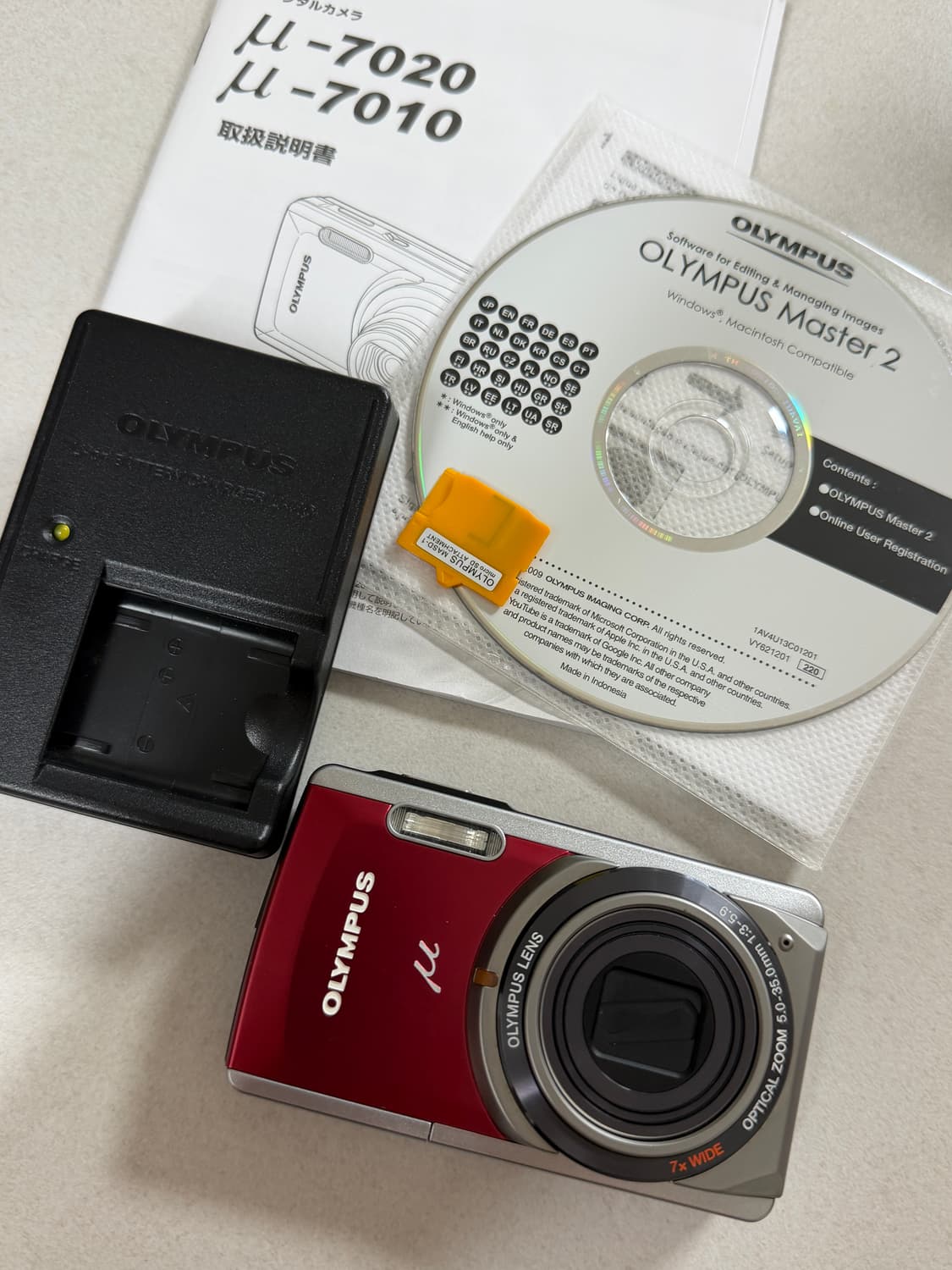 olympus u-7020 올림푸스 뮤 7020 (sd카드 포함) 상품이미지10