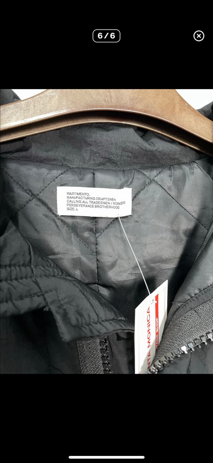 파르티멘토 블랙 재킷 A2415 상품이미지6