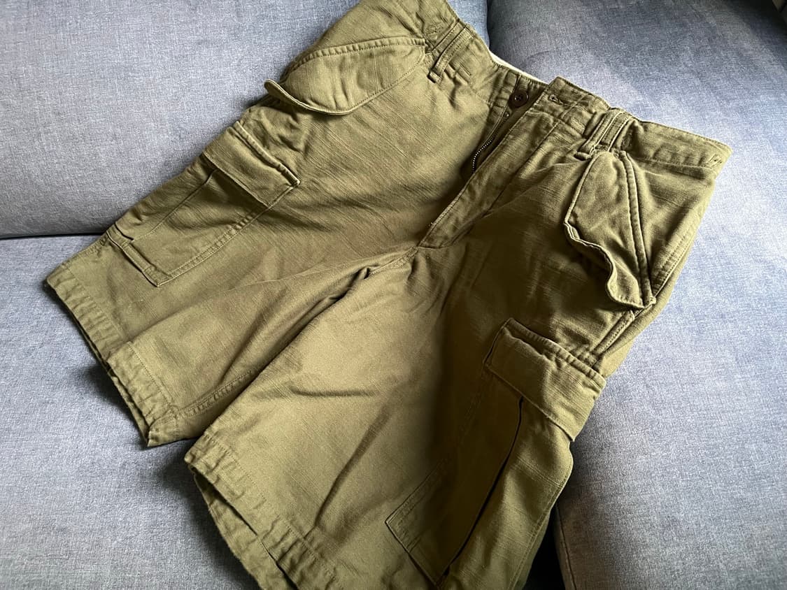 CARGO SHORT OLIVE 상품이미지1
