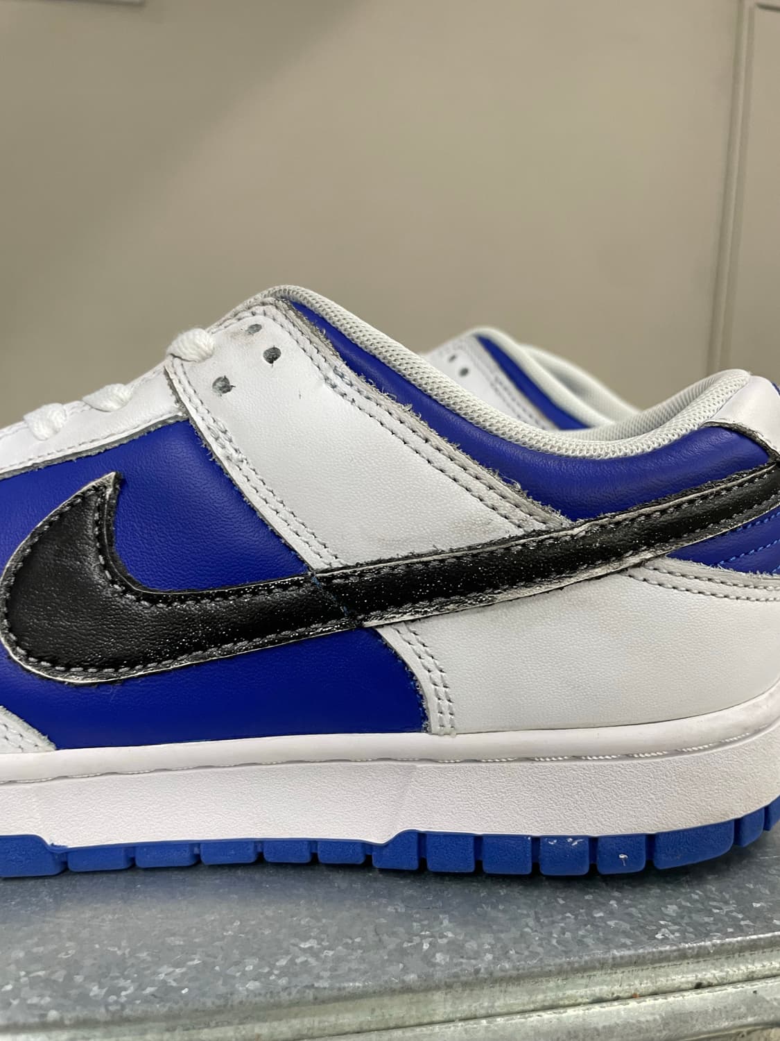 나이키 덩크 로우 레이서 블루 앤 화이트   280 상품이미지9