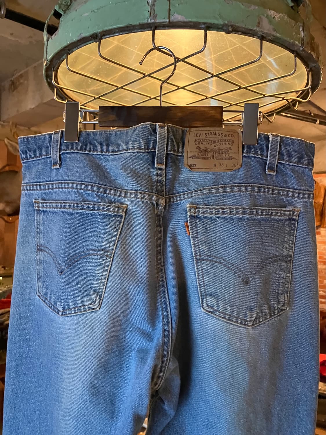 90s USA Levis 517 Boot Cut Denim Pants 상품이미지6