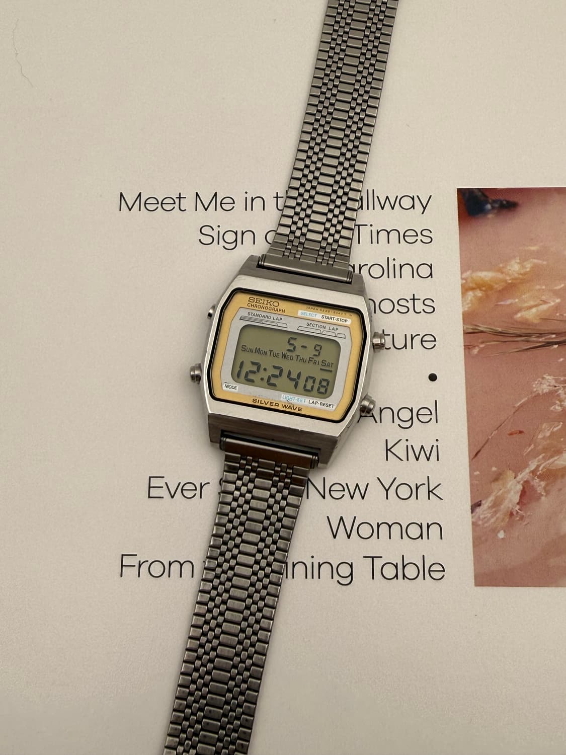 SEIKO 80s 빈티지 메탈 시계 상품이미지5