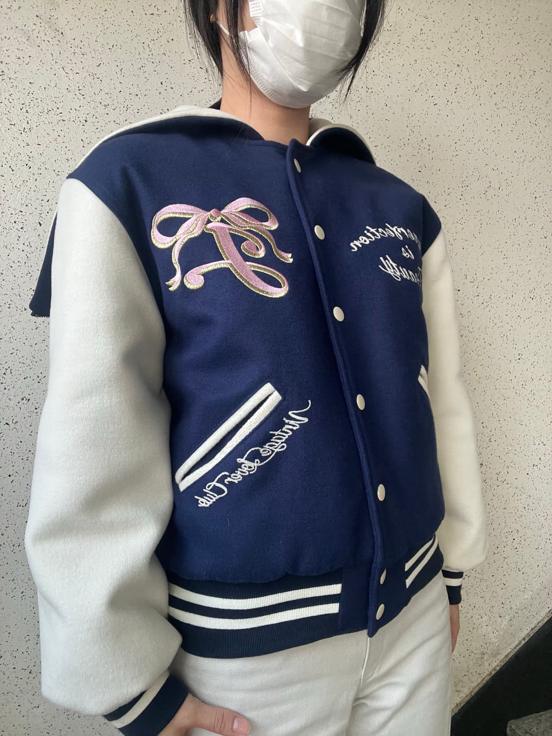 졸리레이드 Enya varcity jacket 상품이미지7