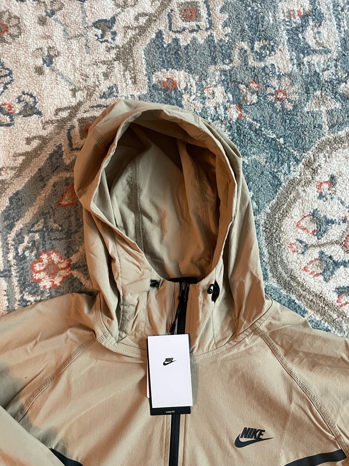 나이키 테크 윈드러너 우븐 풀 집 자켓  (새제품.XL) 상품이미지2