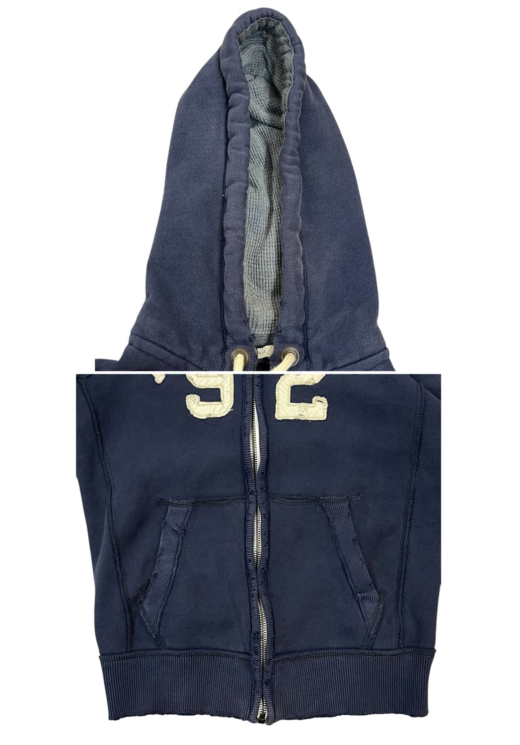 아베크롬비 후드집업 네이비 M #csz1848 상품이미지5