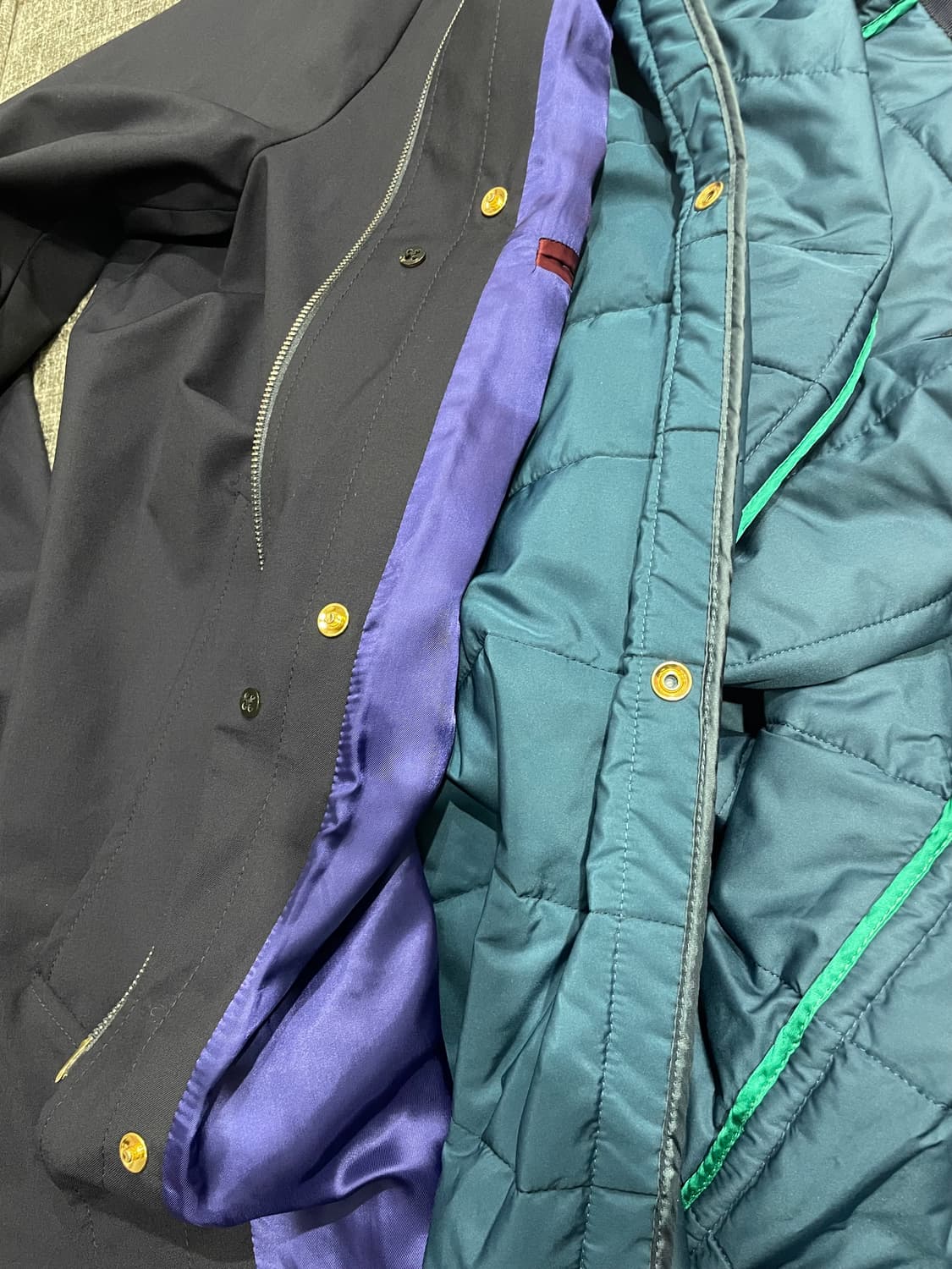 폴스미스 로로피아나 네이비 코트 XL 정품 상품이미지9