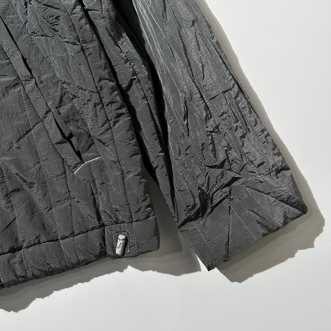 폴리테루 투웨이 퀼팅 집업 자켓 상품이미지6