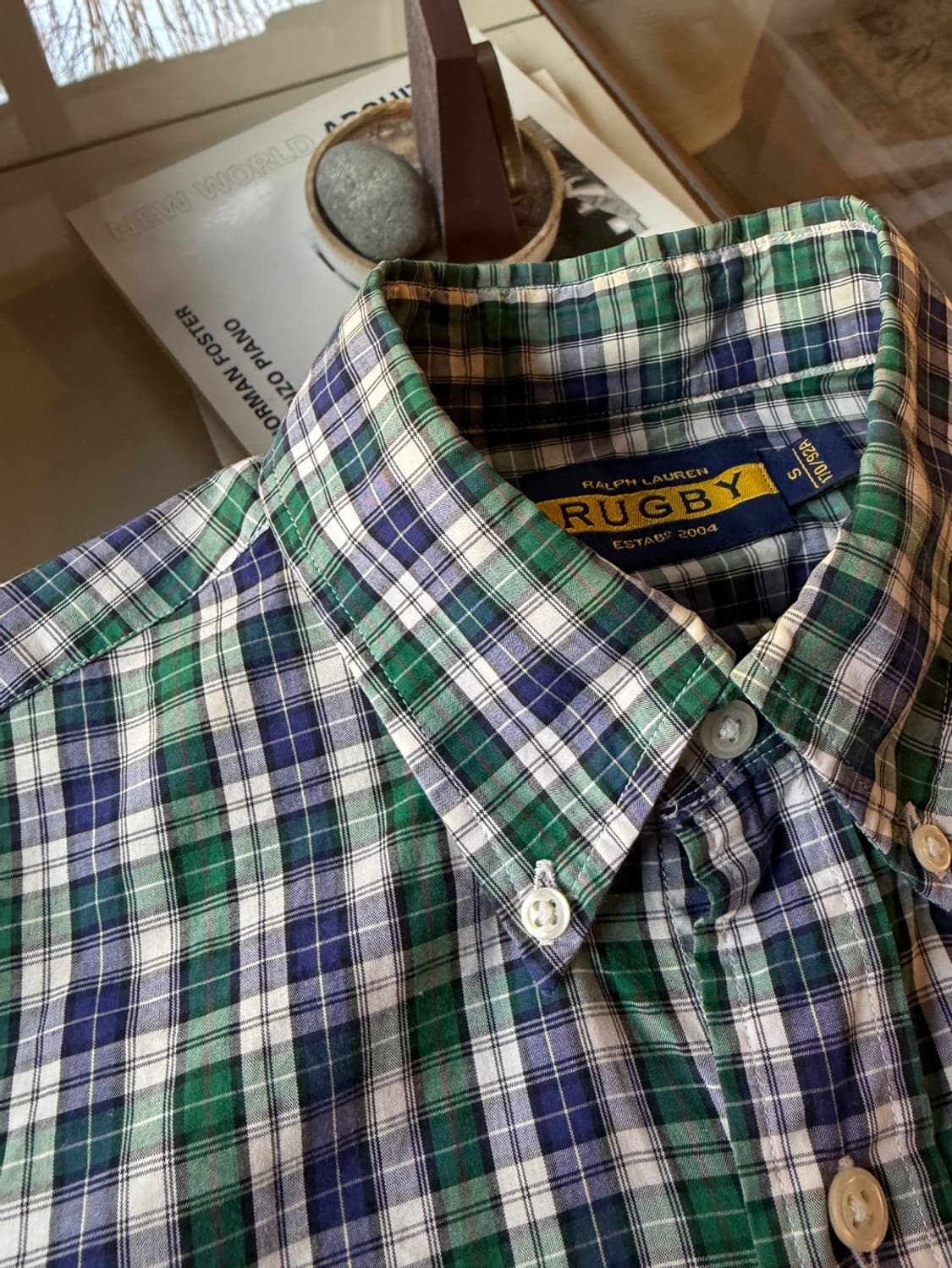 랄프로렌 럭비 버튼다운 셔츠 95 상품이미지8