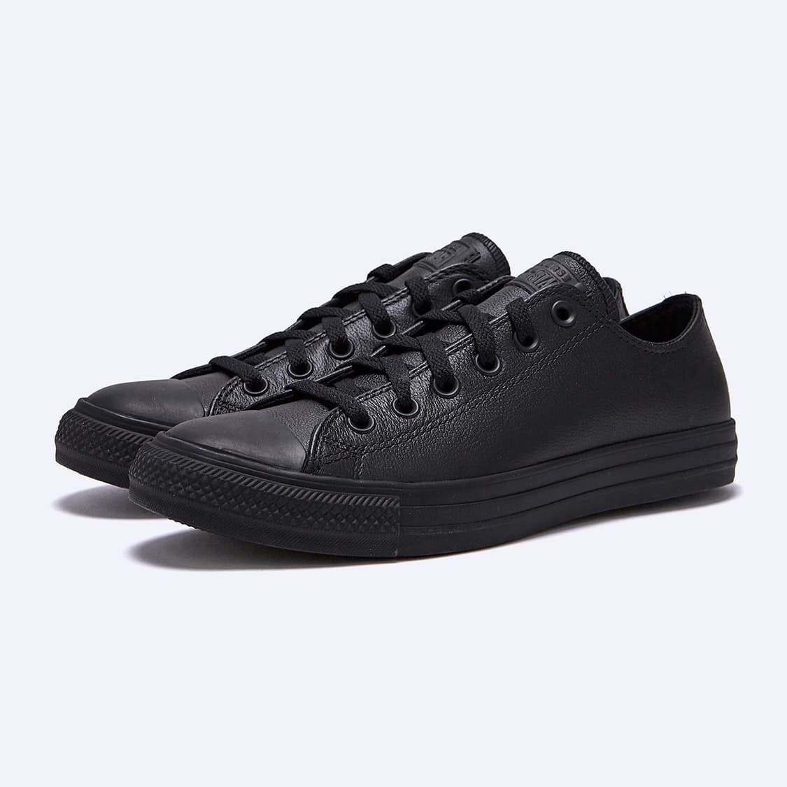 컨버스 척테일러 올블랙 레더 상품이미지1
