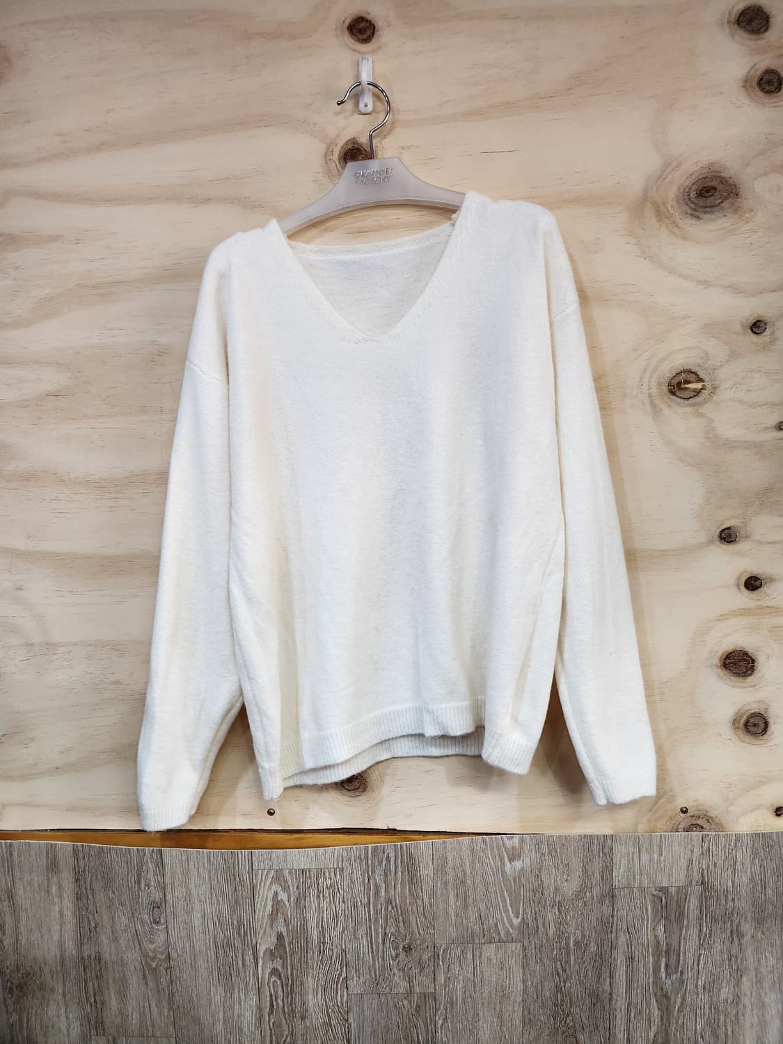 556) 여성 브이넥 니트 상품이미지2