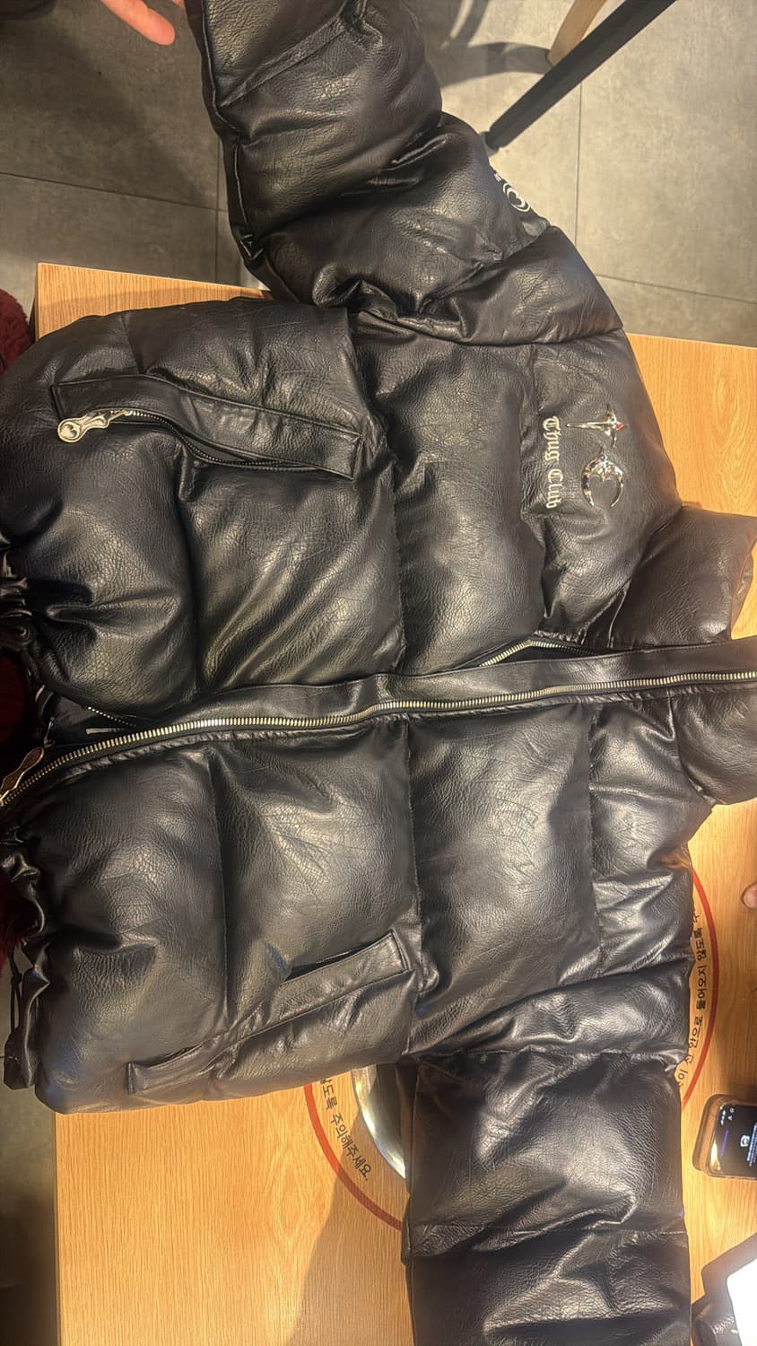 thug club 래더패딩 상품이미지1