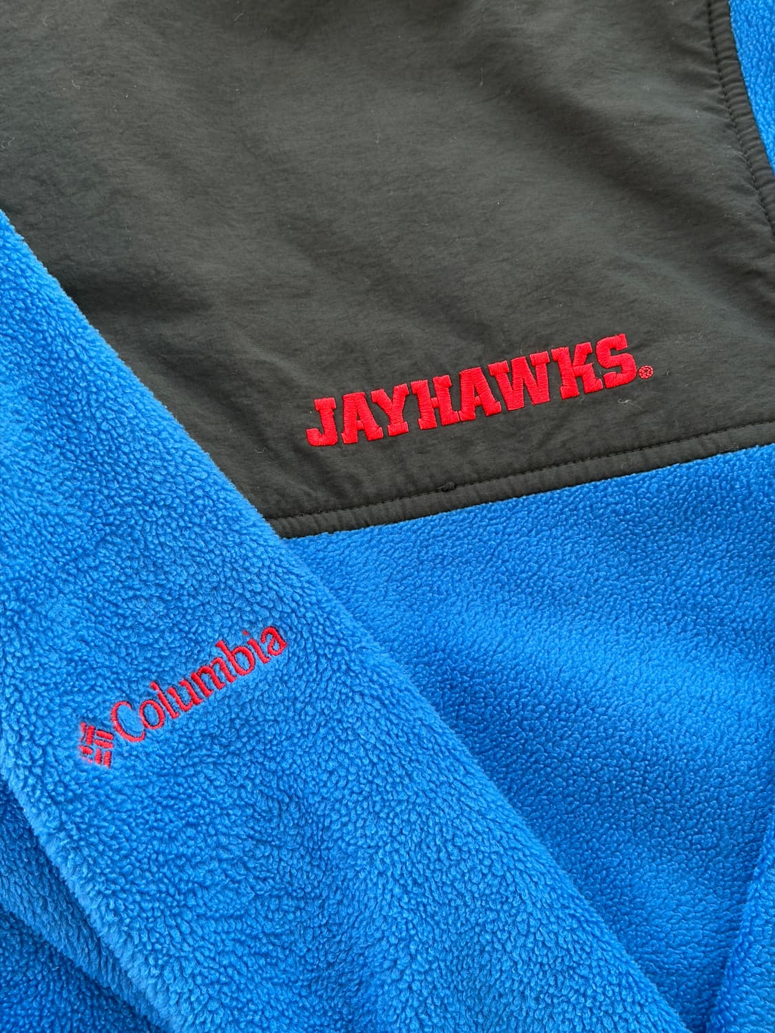 콜롬비아 캔자스 제이호크스 신칠라 플리스 자켓 S (100) 상품이미지6