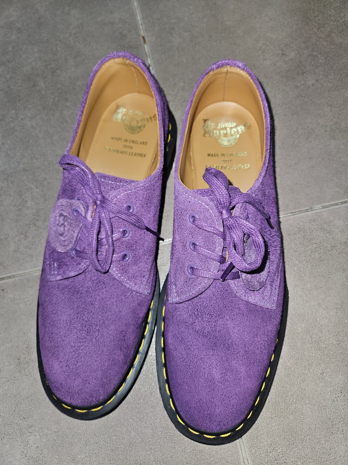 닥터마틴 1461 스웨이드 퍼플 (uk7) 상품이미지1