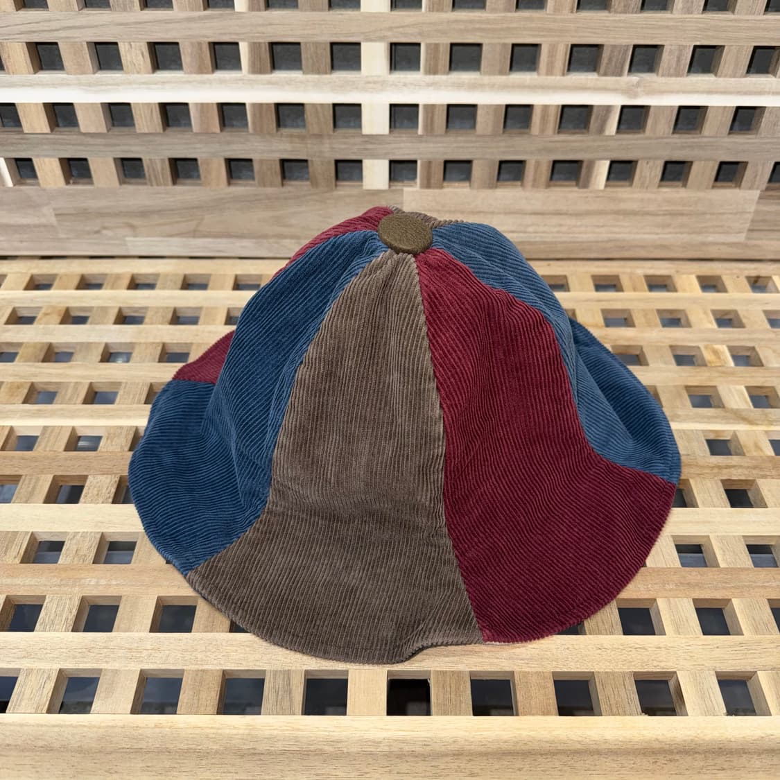 빈티지 리버시블 코듀로이 튤립햇 상품이미지3