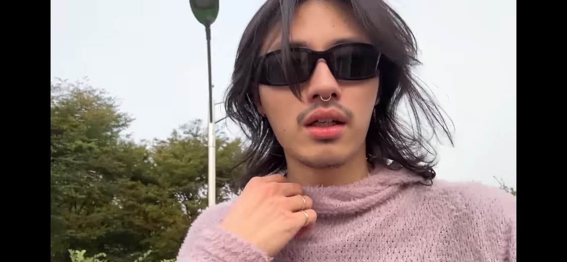 [3] 누어 샤그 스웨터 퍼플도브 상품이미지2