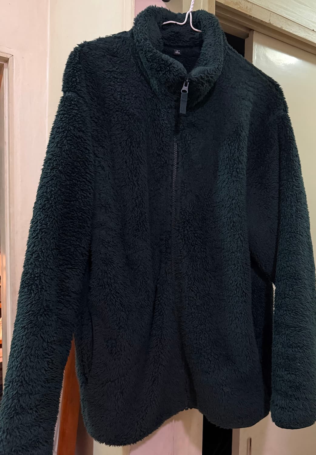 유니클로 후리스 XL 초록색 상품이미지1