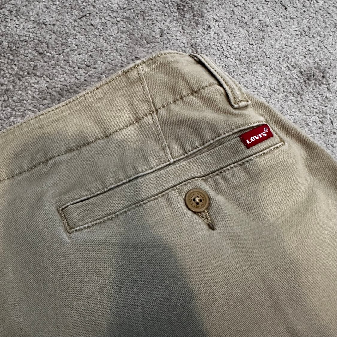 리바이스 베이지 카고 테이퍼 팬츠(36) 상품이미지7