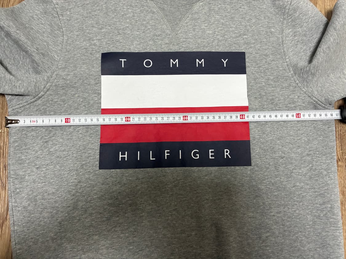 타미힐피거 빅로고 스웻셔츠(맨투맨) L 그레이 상품이미지8