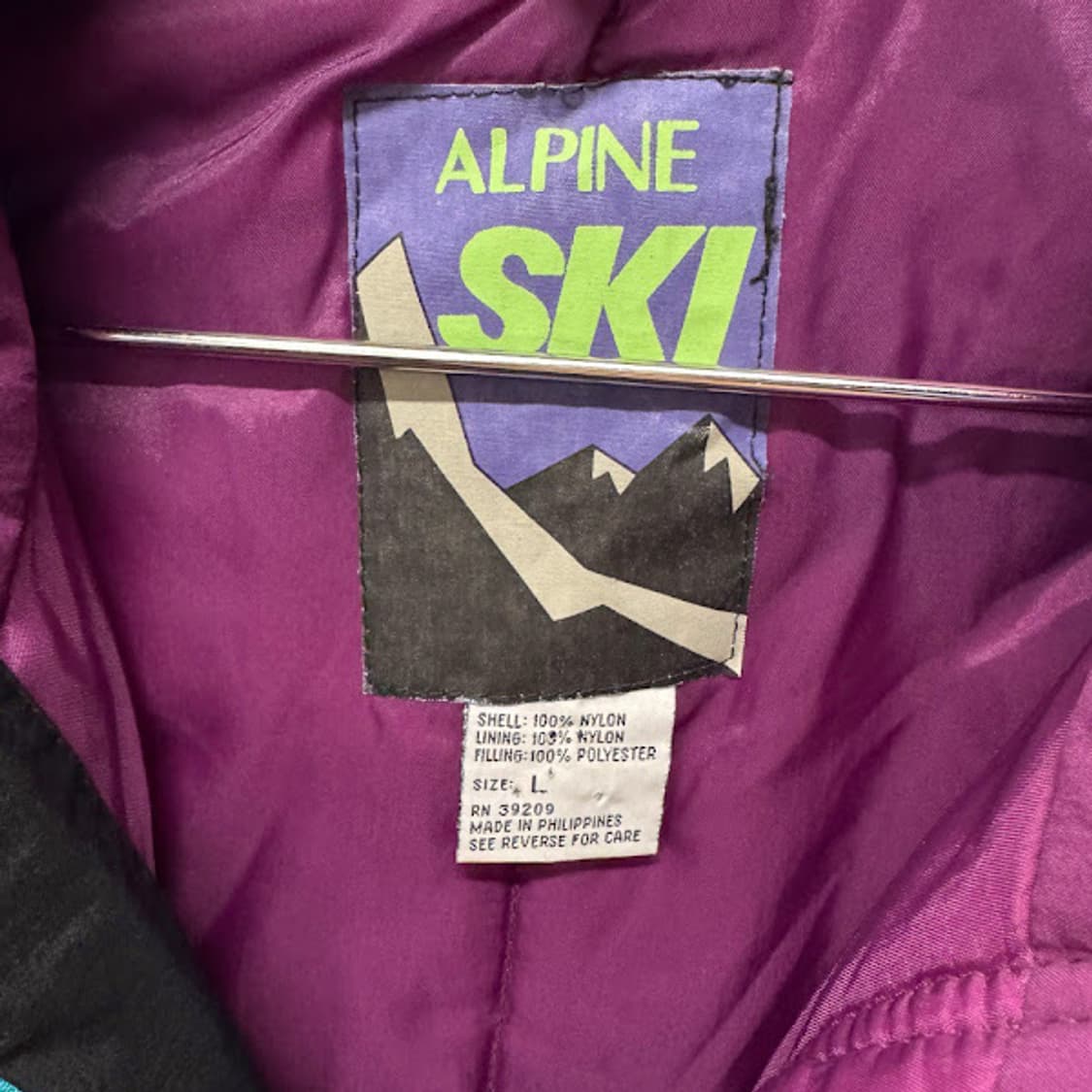 1990년대 빈티지 Alpine 스키 자켓 상품이미지4