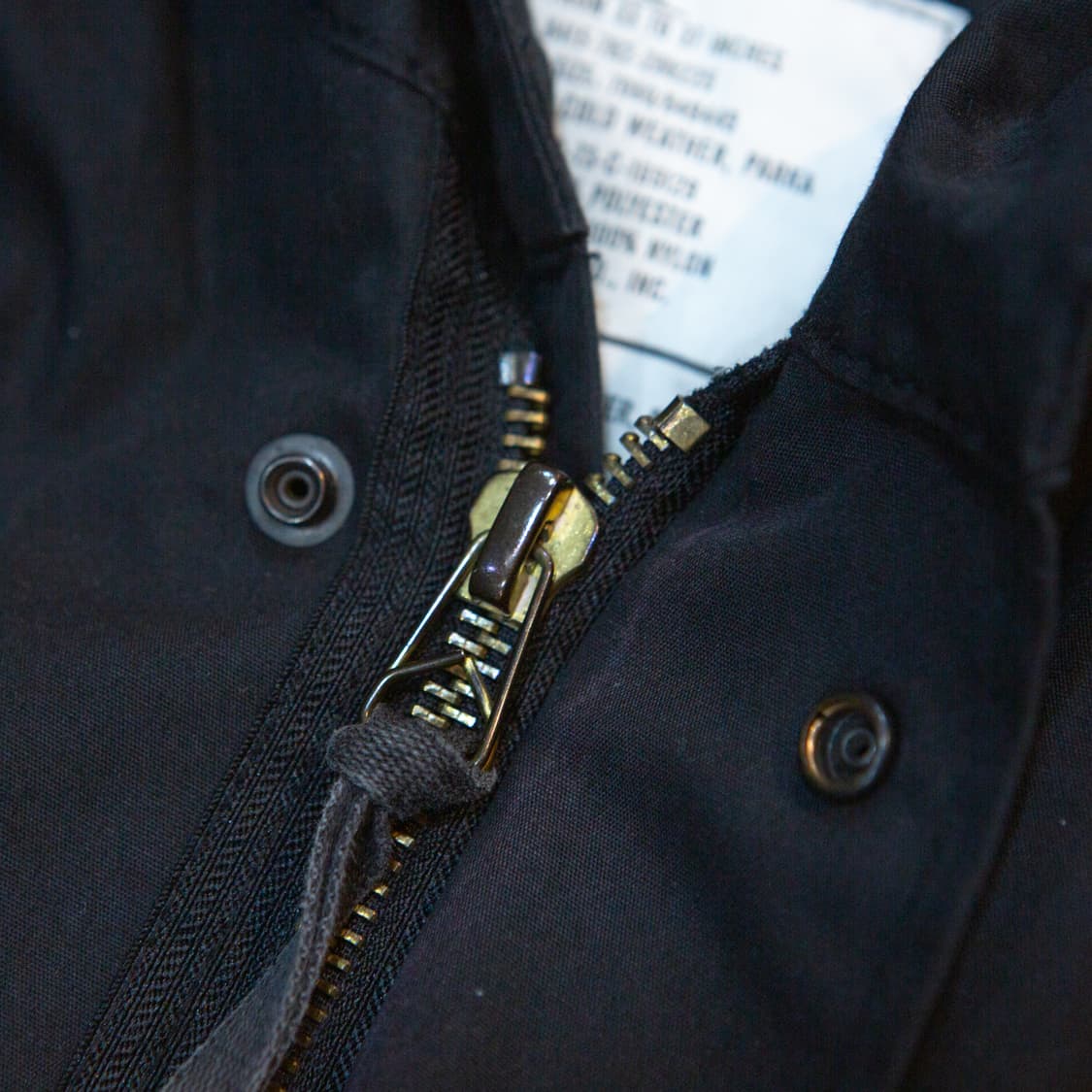 US Army M51 피쉬테일 파카 블랙 다잉 상품이미지7