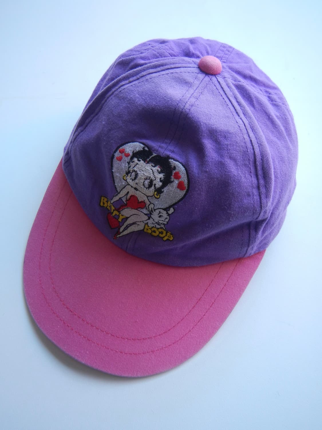 90‘s Vintage Betty Boop Two-Tone Cap 상품이미지2