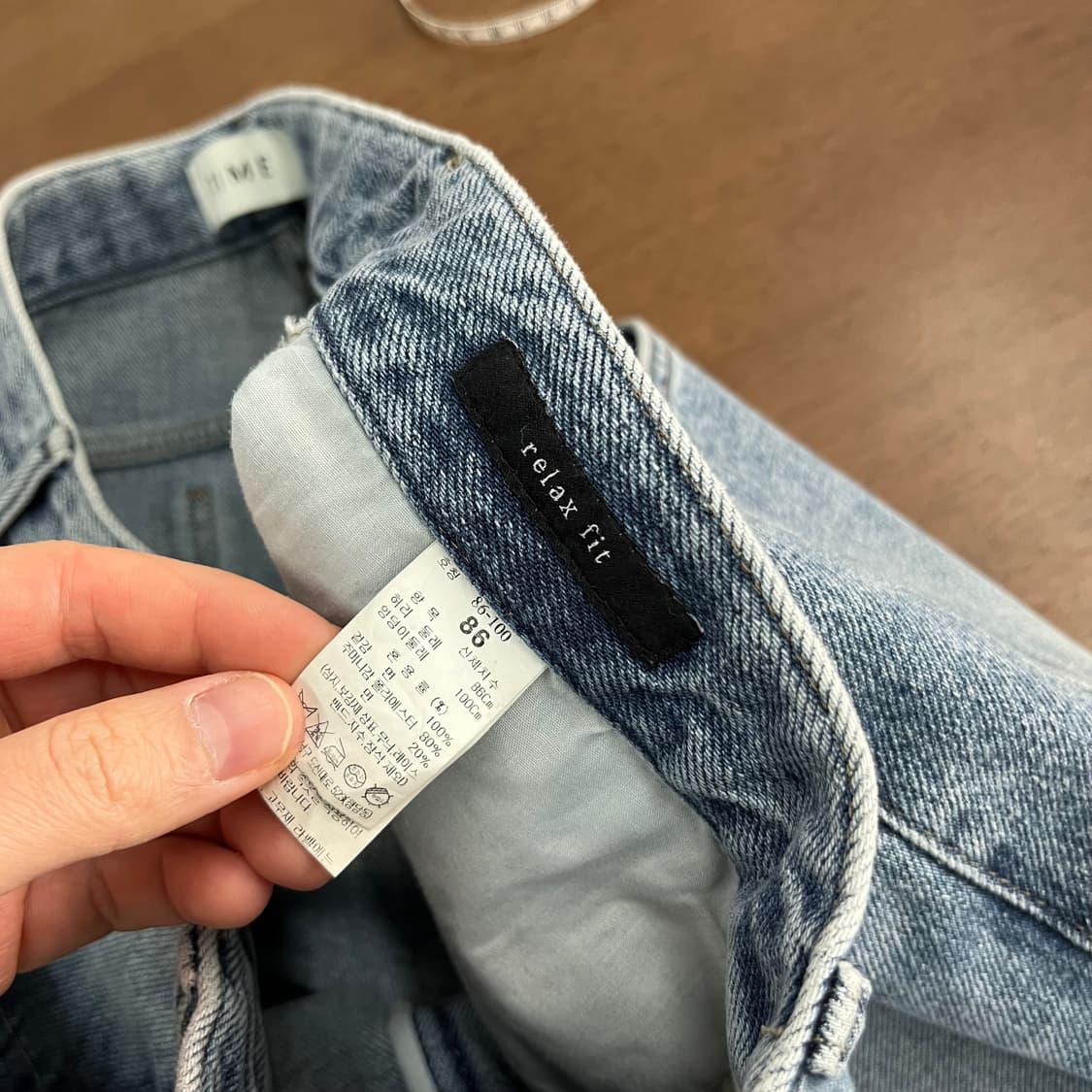 타임옴므 데님팬츠 청바지 86 상품이미지6