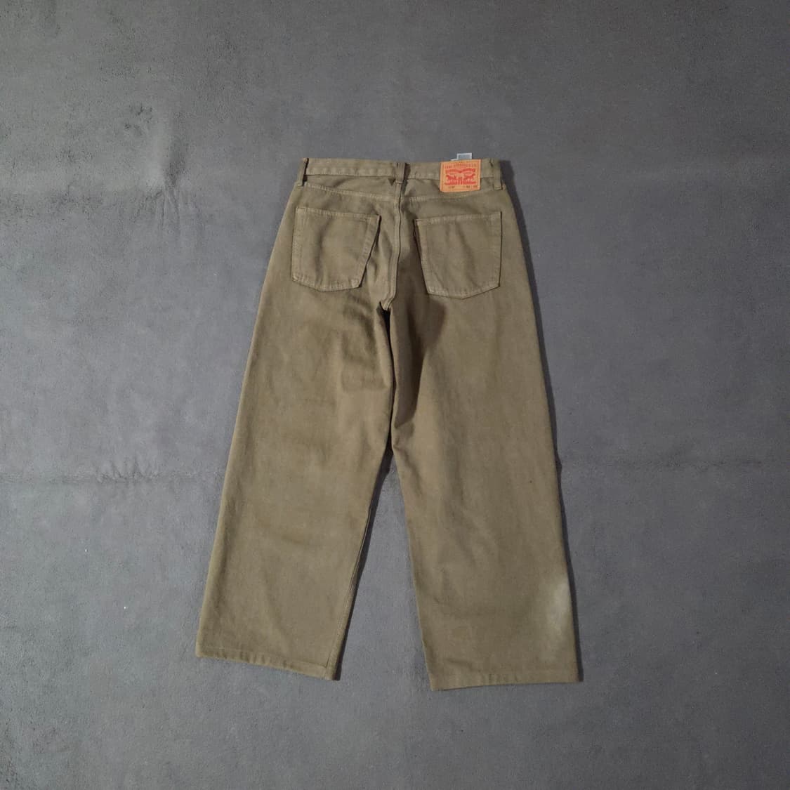 리바이스 578 카키베이지 데님 팬츠 32-34 상품이미지6