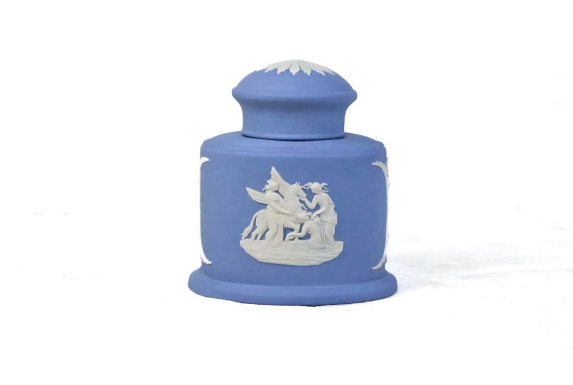 [영국앤틱] 웨지우드 제스퍼웨어 페일블루 레어 공병 상품이미지2