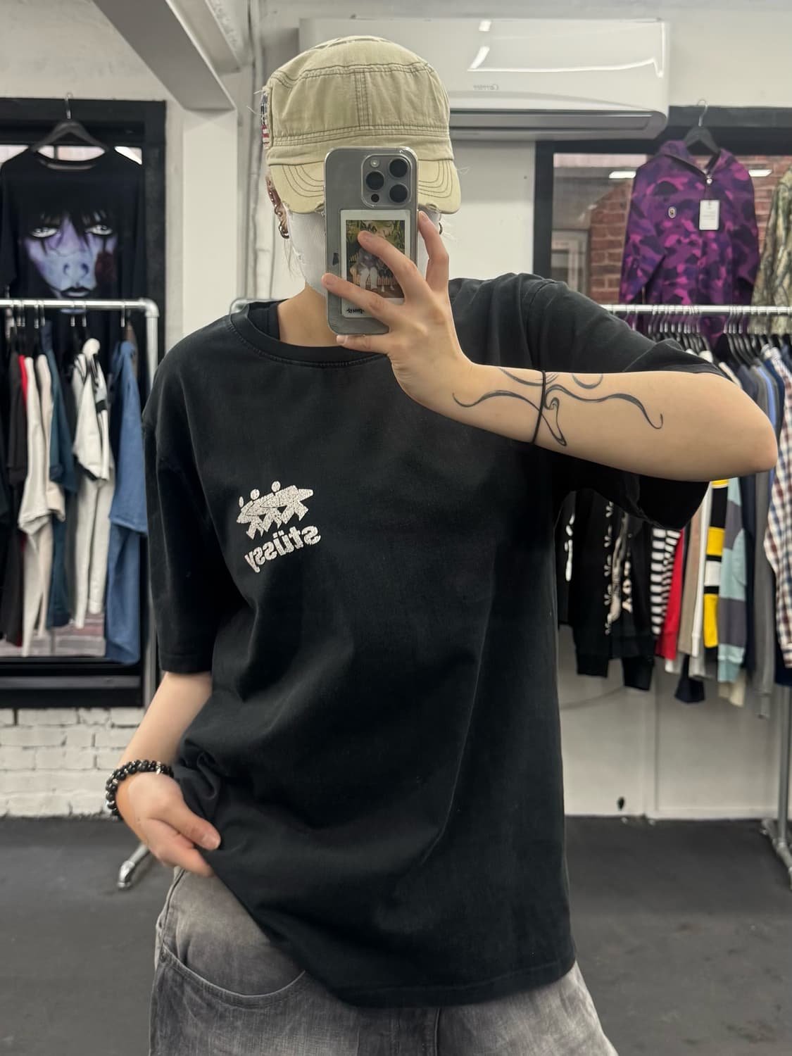 스투시 서퍼맨 티셔츠 상품이미지3