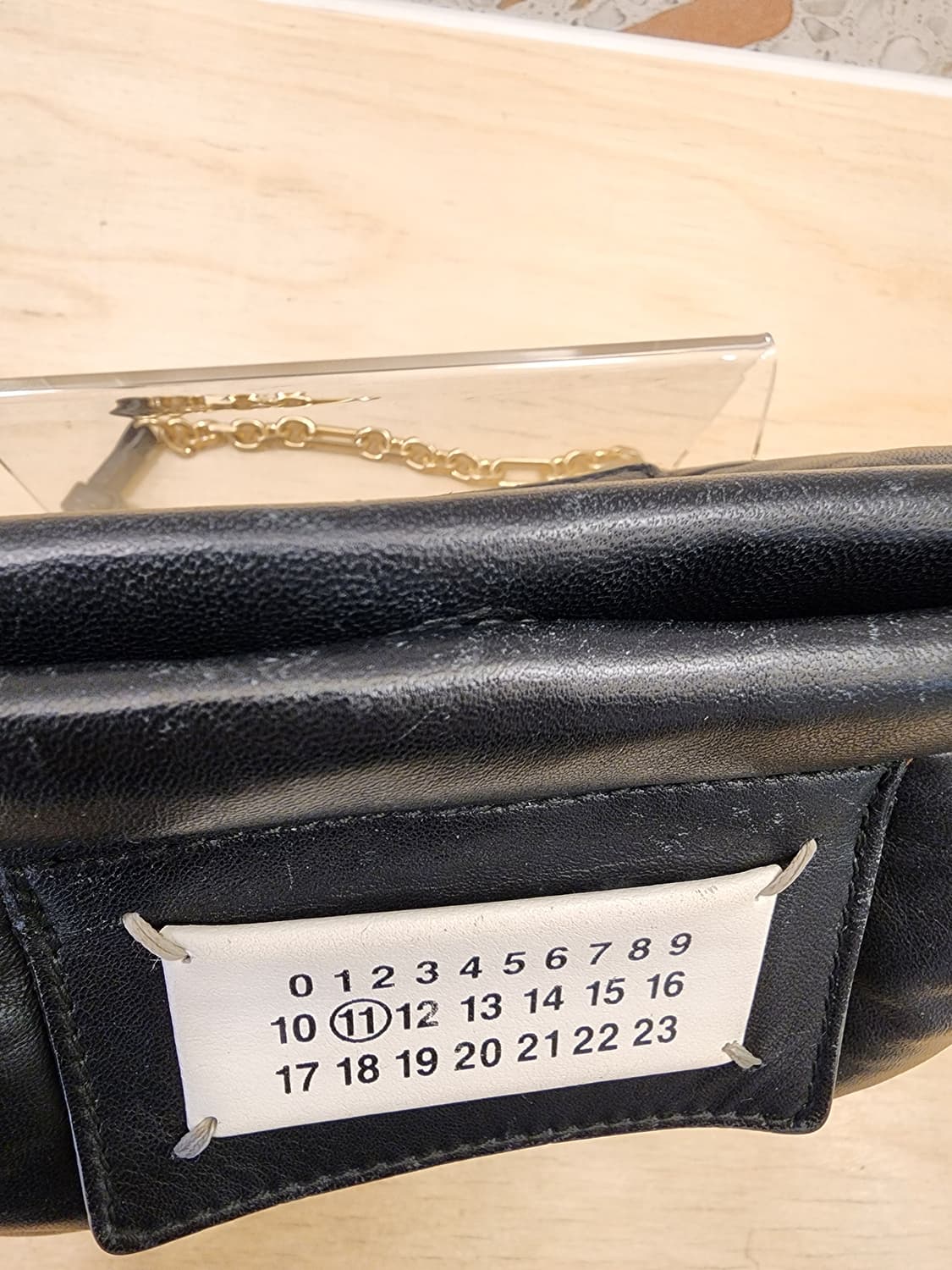 메종 마르지엘라 블랙 글램슬램 레드카펫 클러치 숄더백 스몰 상품이미지8