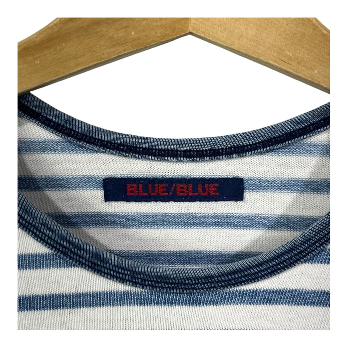 [BLUE BLUE] 블루블루 재팬 스트라이프 코튼 롱슬리브 상품이미지3