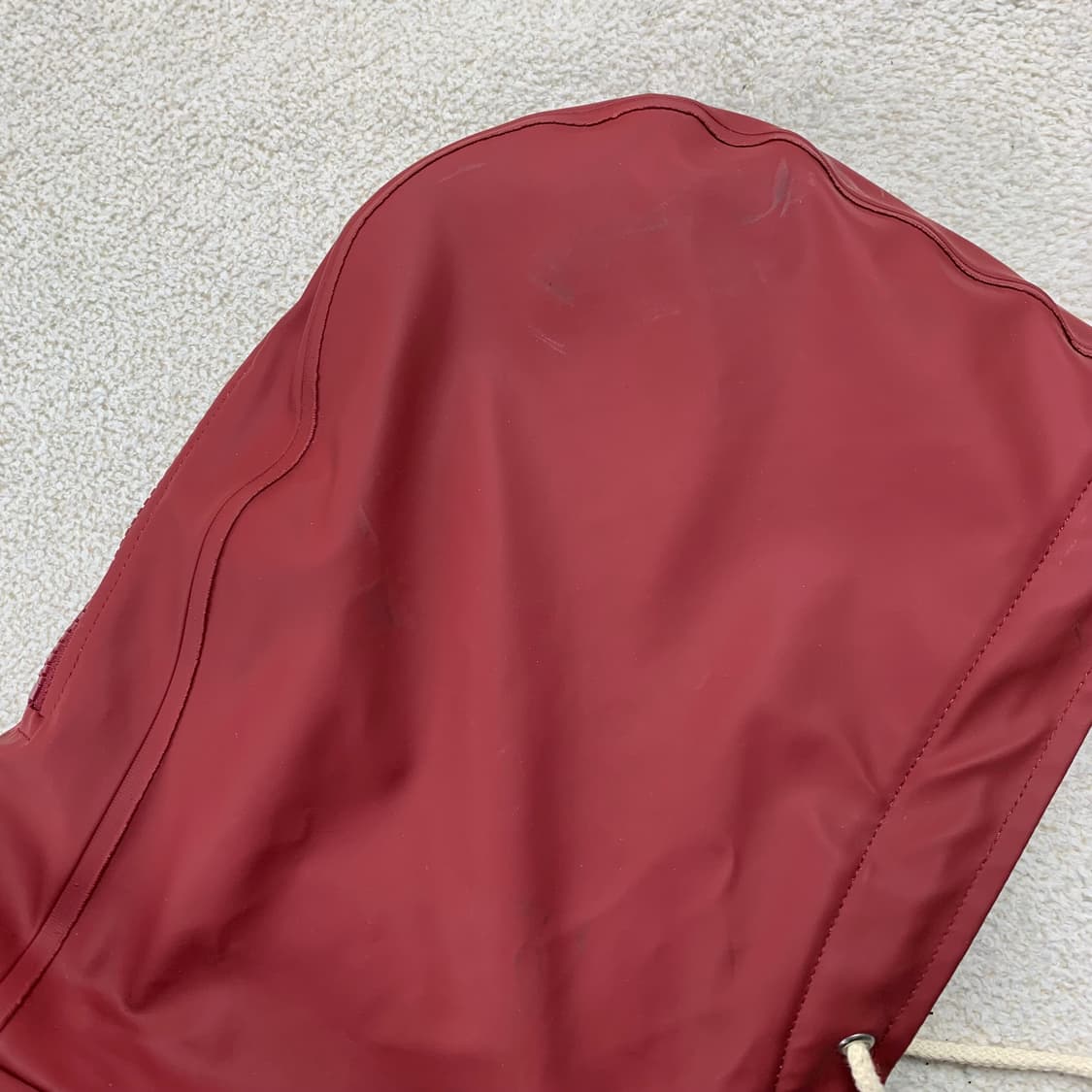 알파인더스트리 x 스투터하임 페이크 레더 N-2B 자켓 레드 상품이미지9