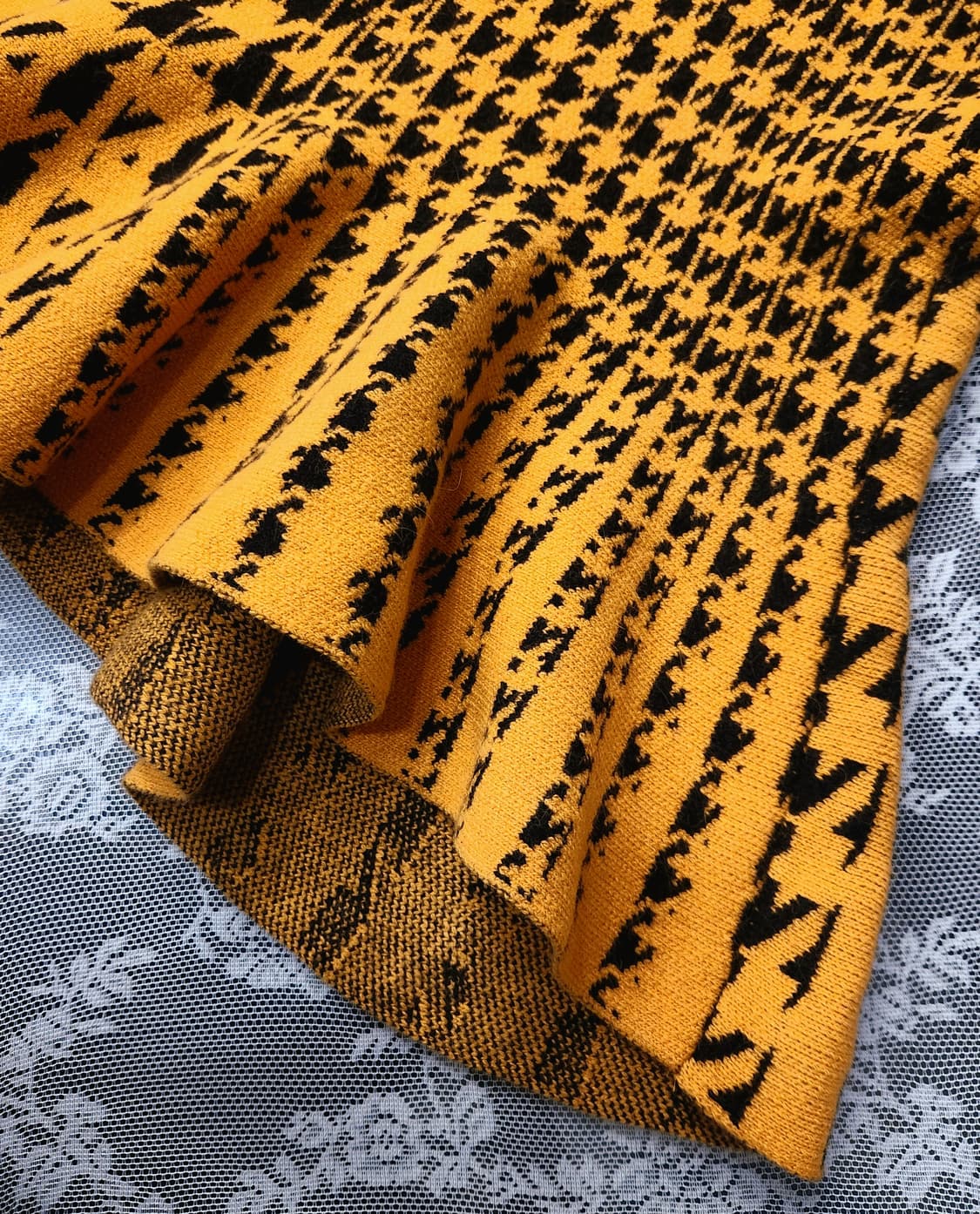 (새상품)에고이스트 밑단프릴 패턴 니트스커트55 상품이미지6