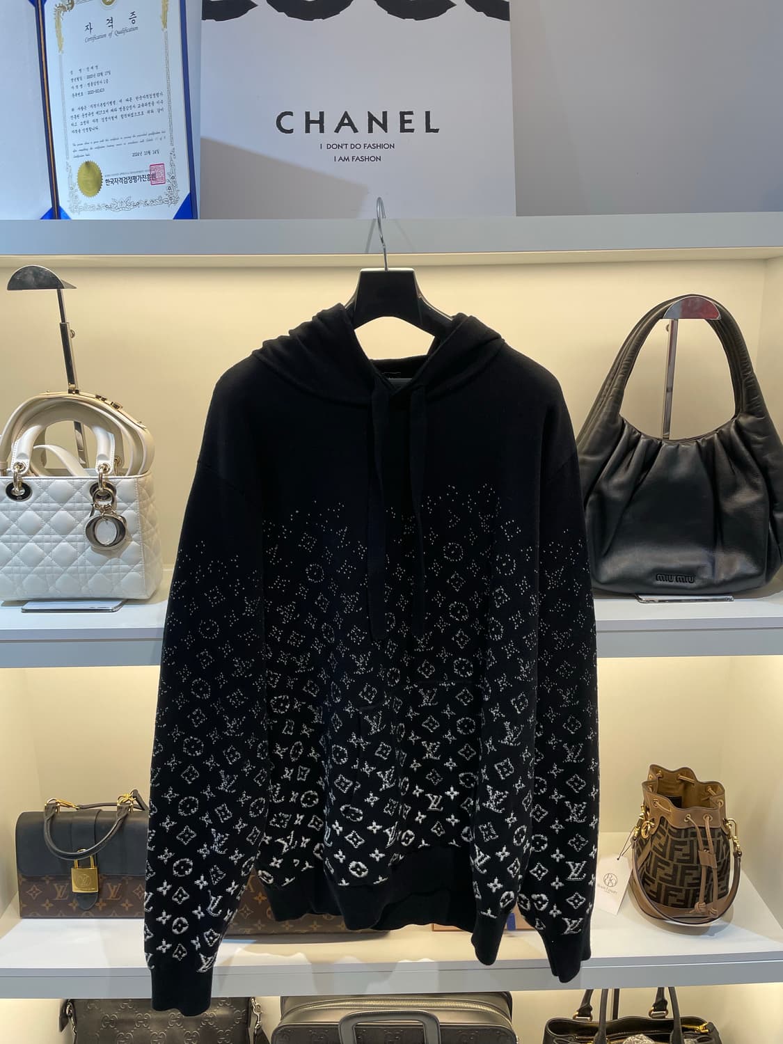 [정품/XL] 루이비통 모노그램 후드티 상품이미지1