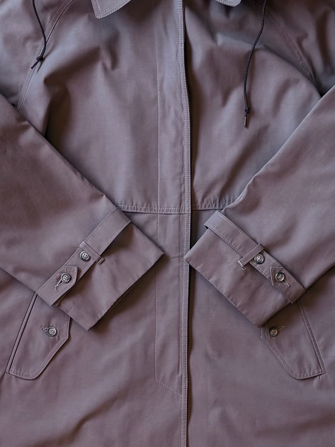 (55반-66반) 80s USA 에디바우어 후디드 발마칸 코트 상품이미지8