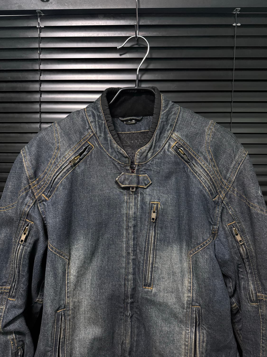 KOMINE TOKYO 코미네 도쿄 일본 빈티지 라이더 바이커 데님 중청 상품이미지4