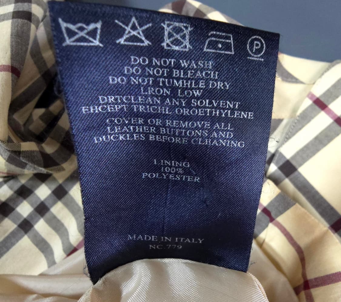 버버리 정품 런던 노바체크 코트 여성 66 77 이태리 트렌치코트 바람막 상품이미지10