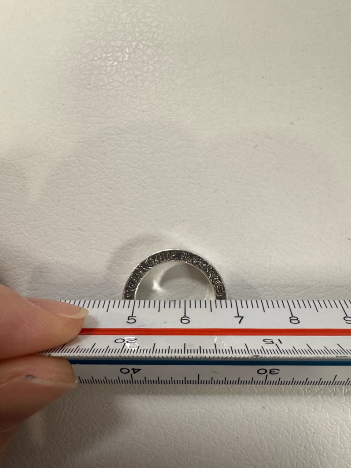 정품 크롬하츠 퍽유링(6mm) 신세계 본점 구매 상품이미지10