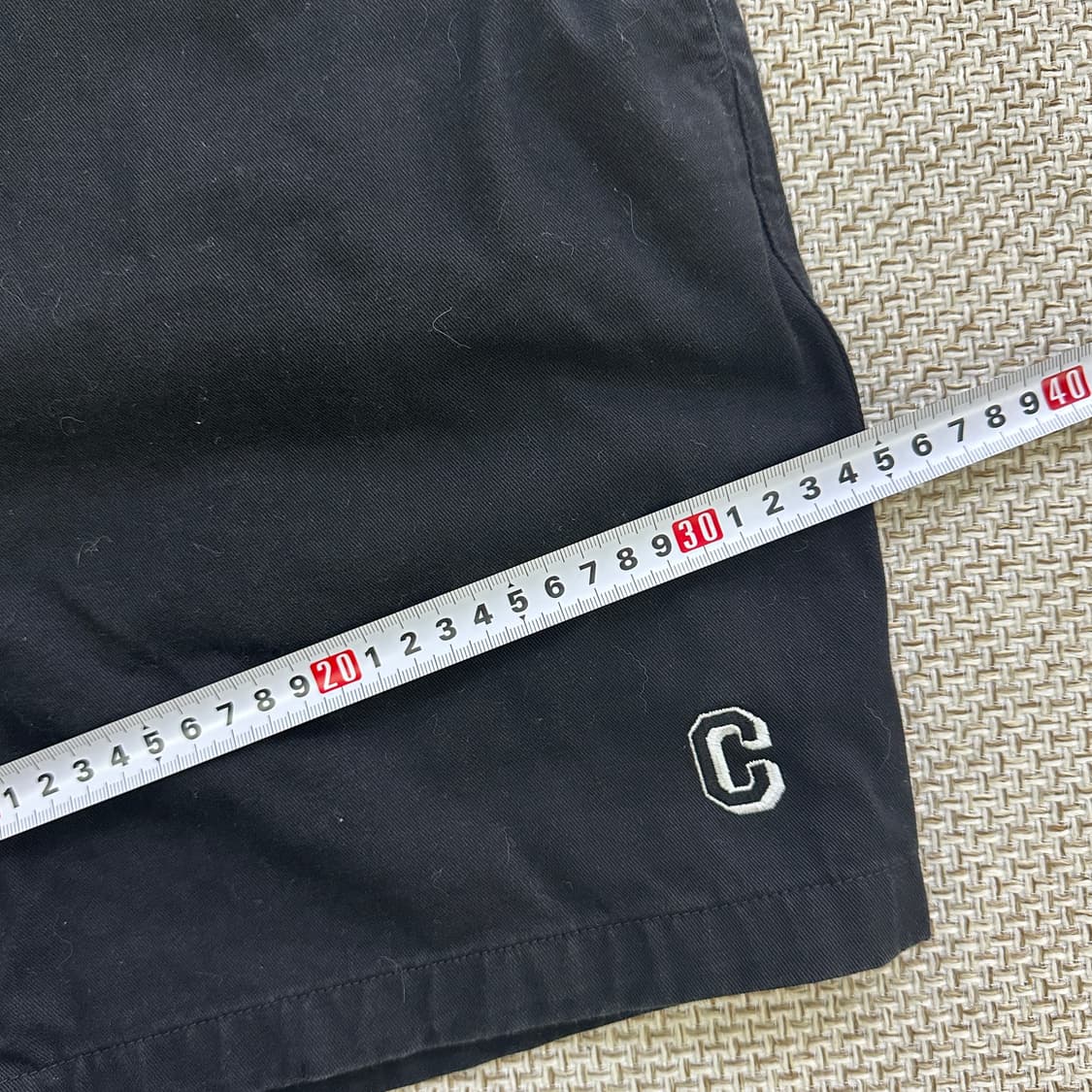 L 커버낫 블랙 면 반바지 0421D 상품이미지6