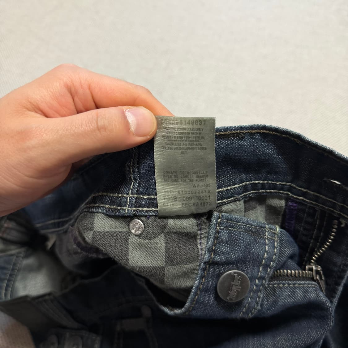 리바이스 511 스키니 핏 웨스턴 데님팬츠 상품이미지6