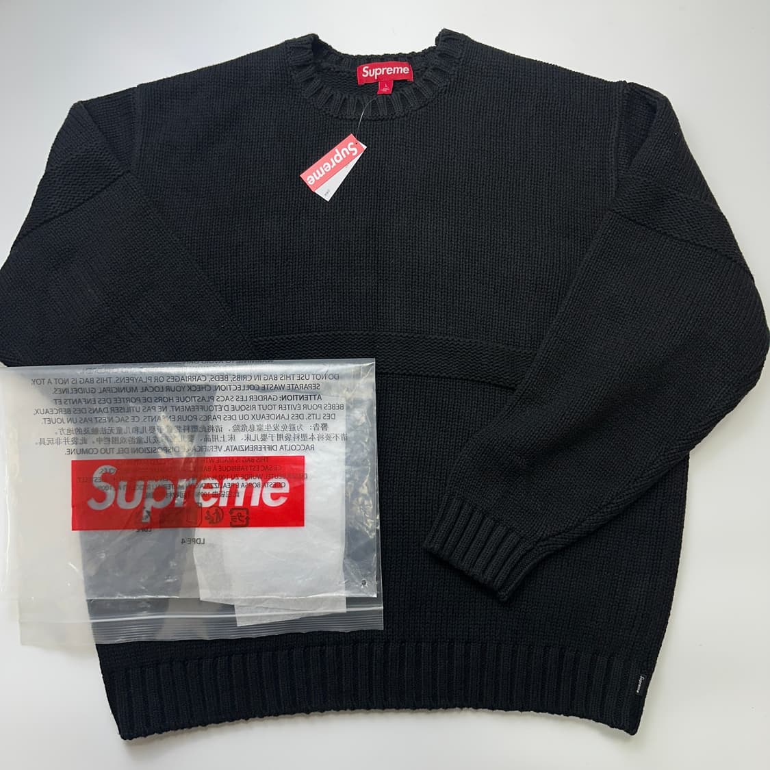 SUPREME 25SS Tonal Applique 슈프림 니트 상품이미지1