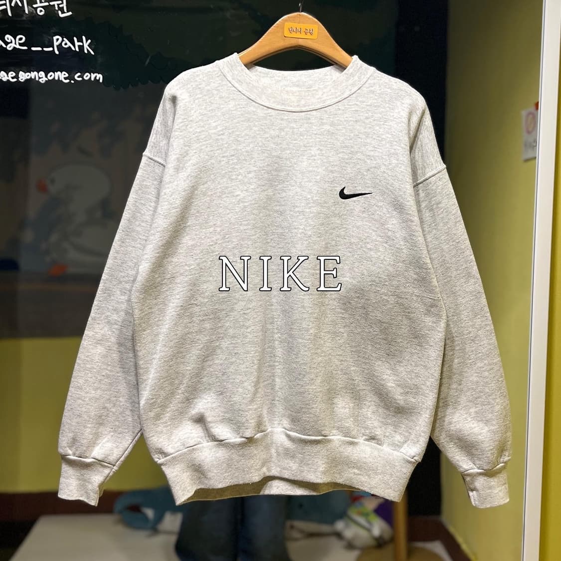 90‘s USA 올드 나이키 스웻셔츠 상품이미지1