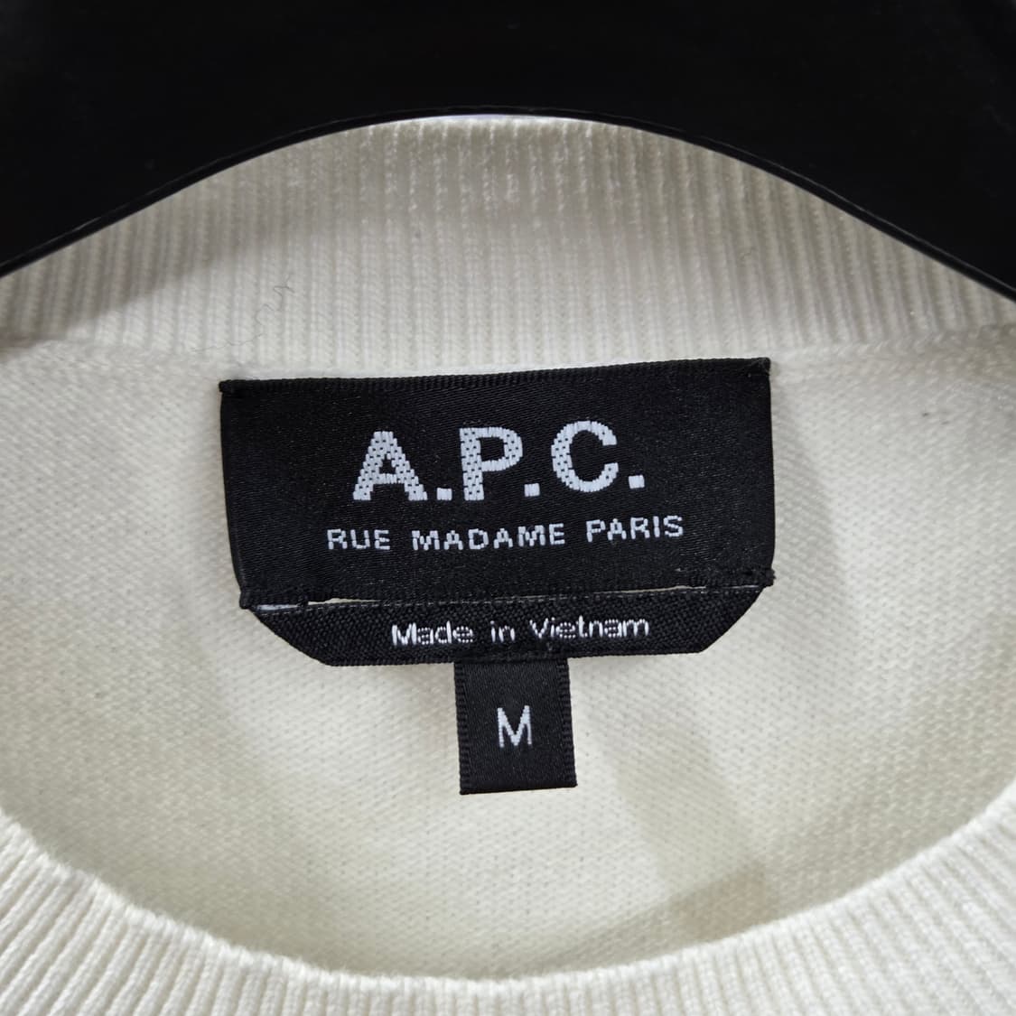 아페쎄 캐시미어 블렌드 코튼 니트 M 상품이미지3